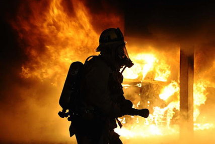 Служба 101: в начале февраля на территории г. Пинска и Пинского района произошло пять пожаров