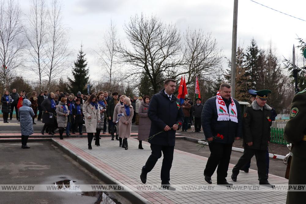 На Пинщине впервые масштабно отметили день начала освобождения района от немецко-фашистских захватчиков
