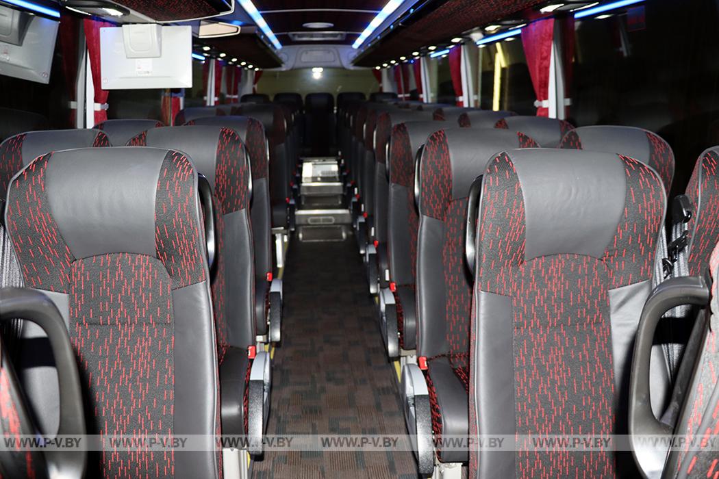 Китайский автобус появился в автопарке Пинска