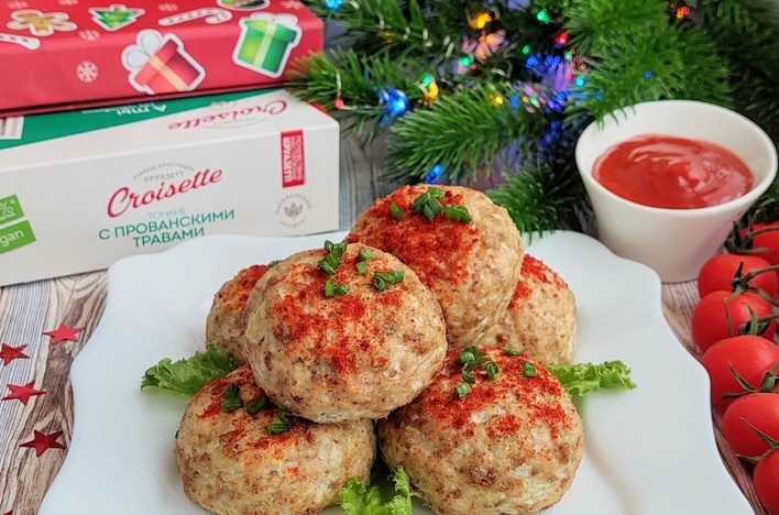 Белковые куриные котлеты в духовке Белковые куриные котлеты в духовке