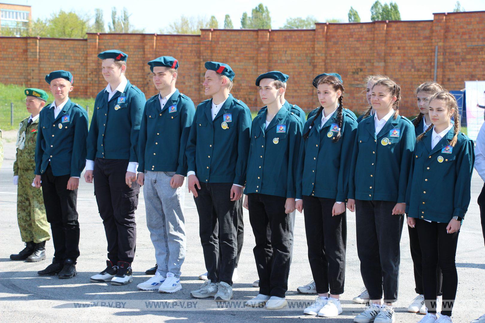 В Пинске проходит городской этап военизированной игры «Орлёнок»