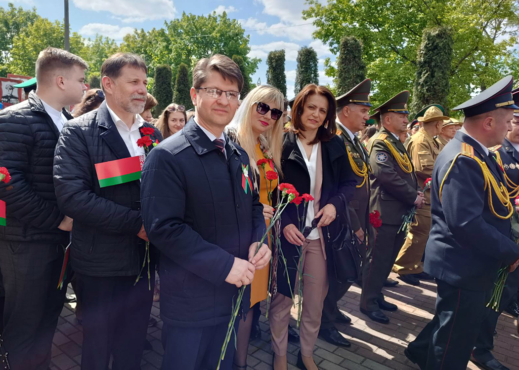 Работники здравоохранения Пинщины приняли участие в мероприятиях, посвященных 9 Мая
