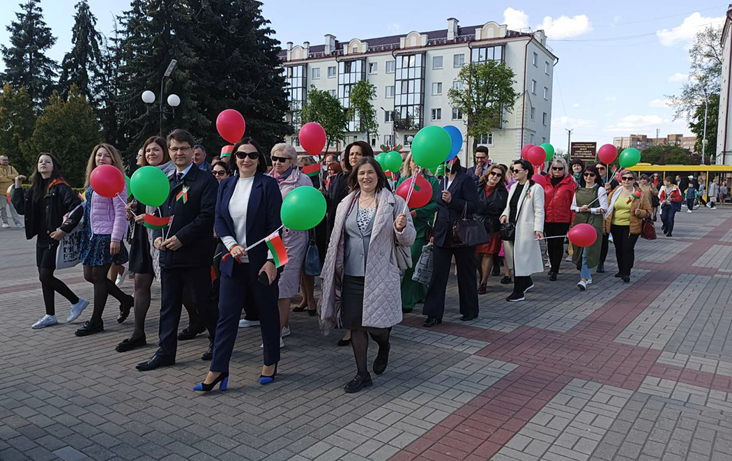 Работники здравоохранения Пинщины приняли участие в мероприятиях, посвященных 9 Мая