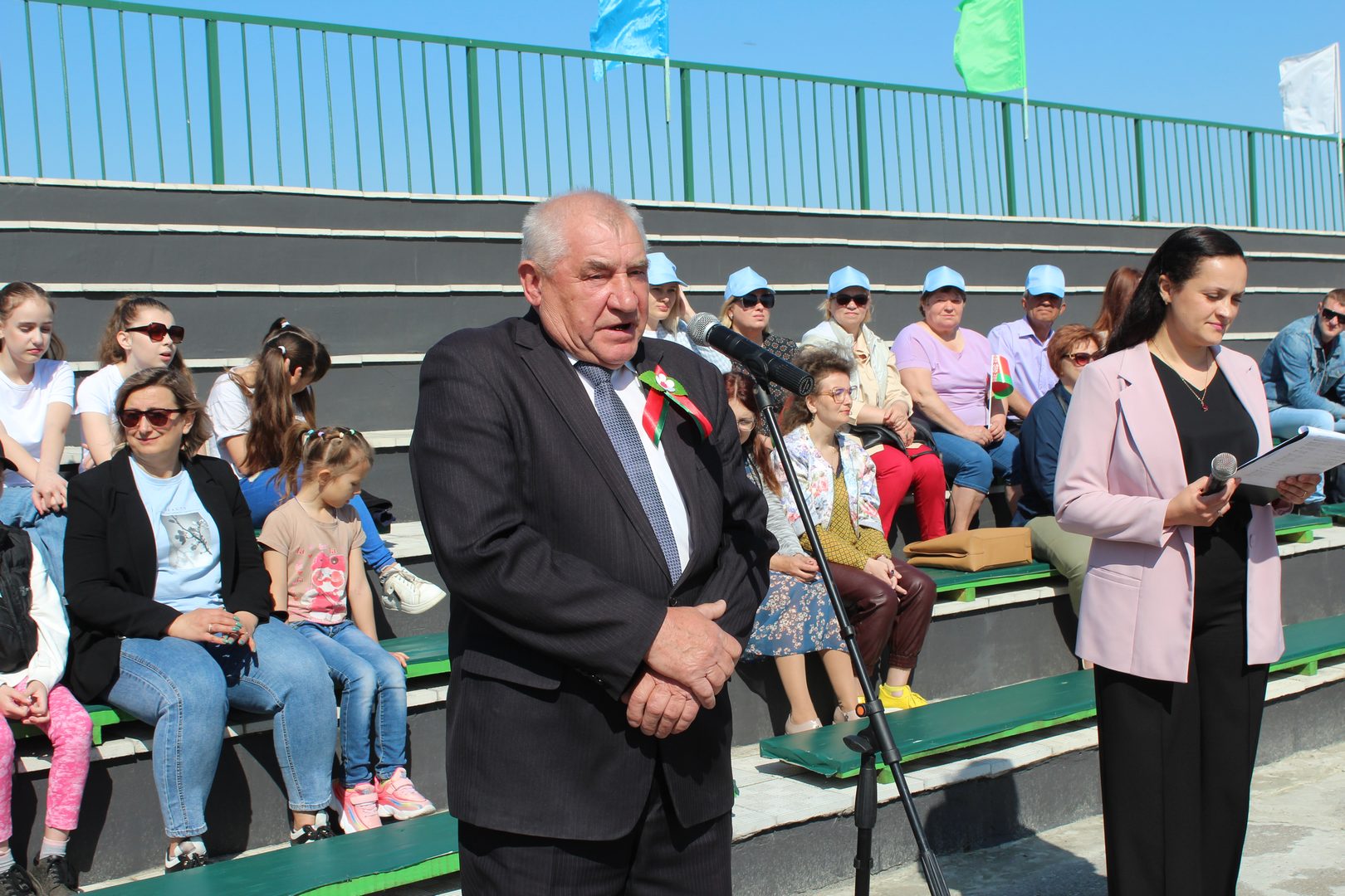 На стадионе в Пинковичах прошла районная спартакиада «Вертикаль»