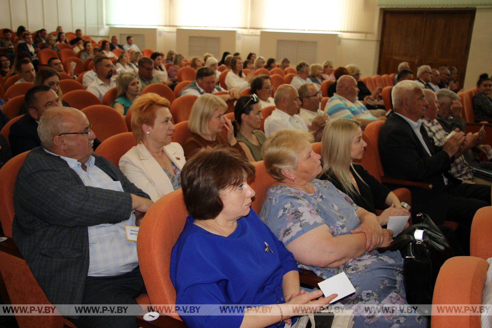 В Пинcком районе состоялась учредительная конференция районного отделения Белорусской партии «Белая Русь»