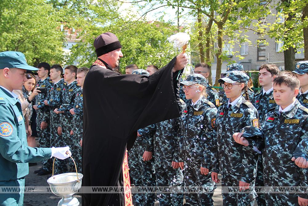 В Пинске торжественно открыт военно-патриотический клуб «Щит Полесья»