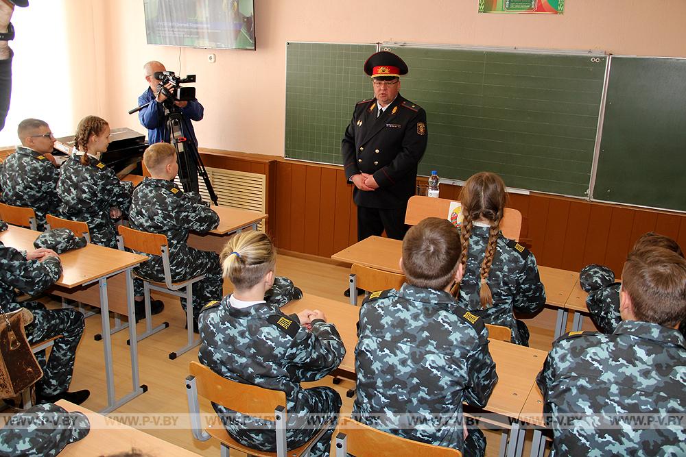 В Пинске торжественно открыт военно-патриотический клуб «Щит Полесья»