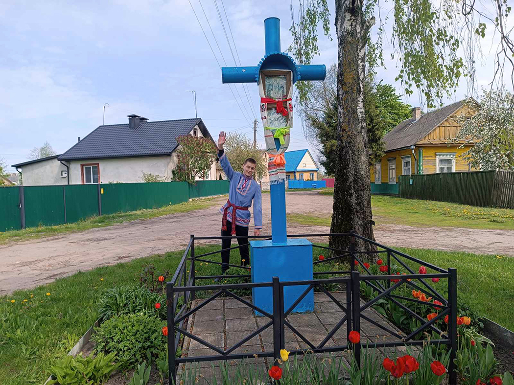 Легенда о кресте в Вишевичах принесла победу учащемуся Пинковичской средней школы