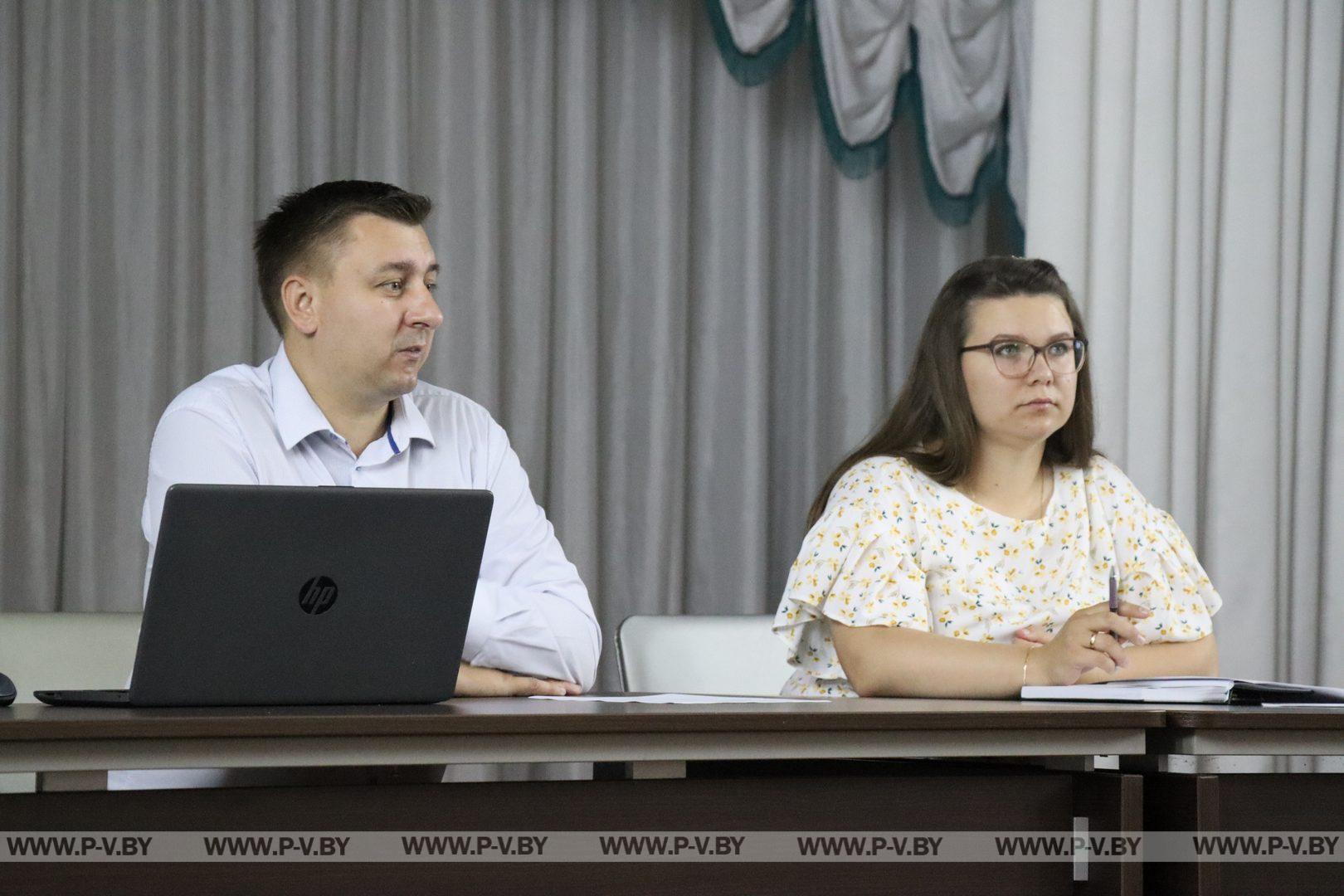 Молодые парламентарии Пинского района выступили с инициативой создания мемориального комплекса к 80-летнему юбилею Великой Победы