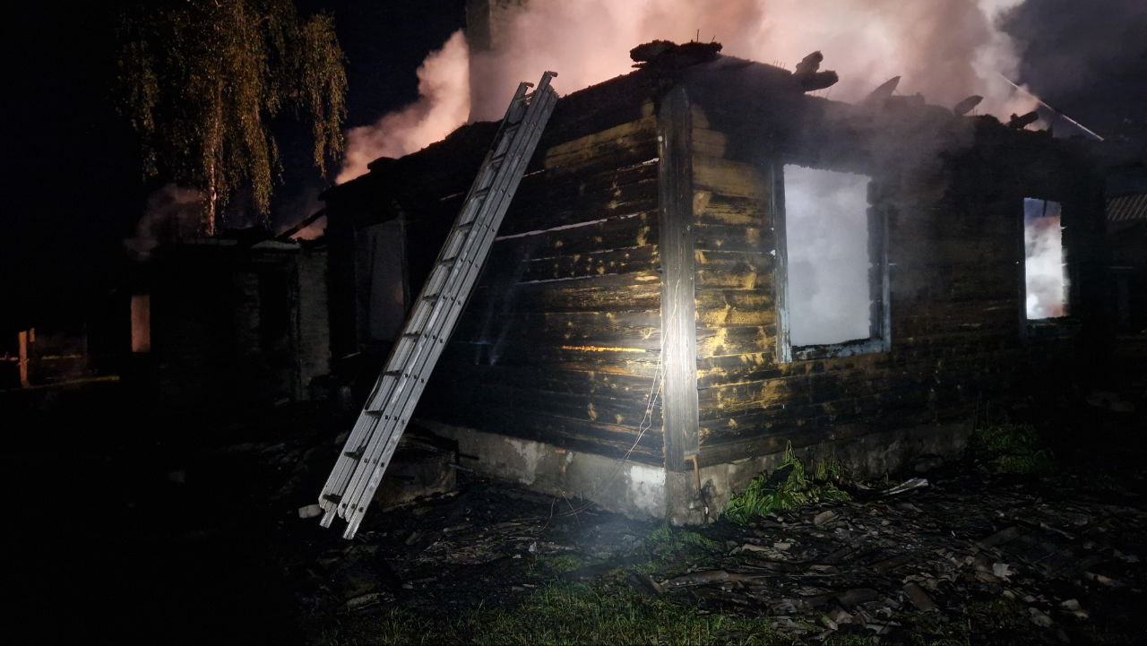 На минувшей неделе на Пинщине произошло четыре пожара