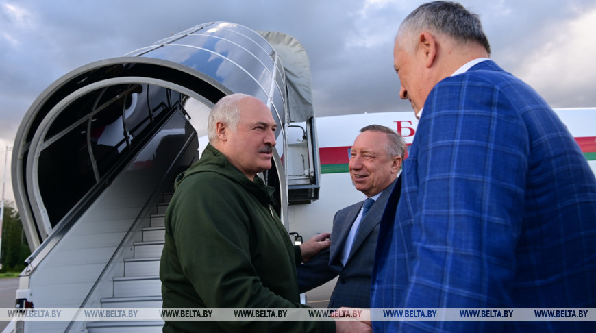 Лукашенко прибыл в Россию с рабочим визитом