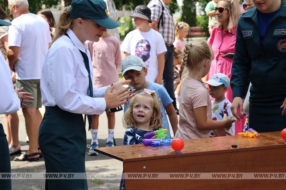170-летие со Дня образования пожарной службы в Беларуси отметили в Пинске масштабным праздником