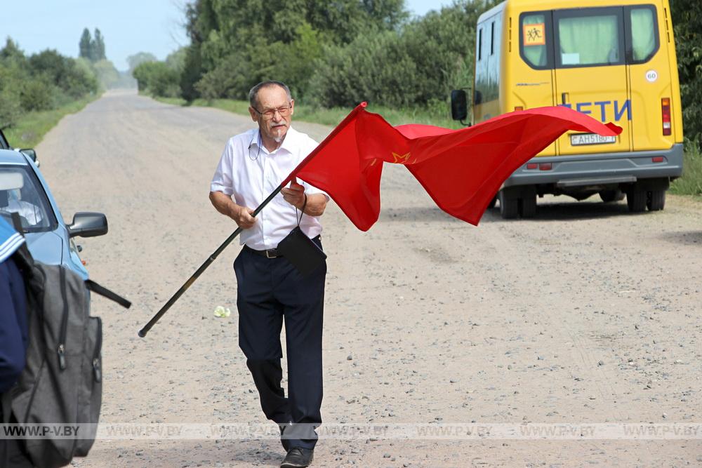 В Пинском районе организовали водный поход по боевому пути Днепровской военной флотилии