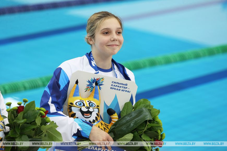 Белорусские пловцы выиграли девять наград в первый день турнира II Игр стран СНГ