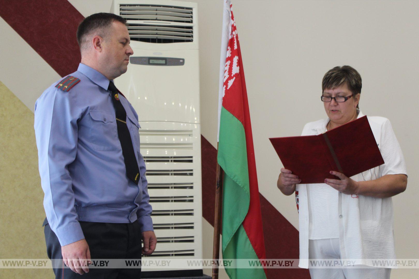 Побывали на присяге, которую принесли восемь иностранцев, пожелавших стать гражданами Республики Беларусь