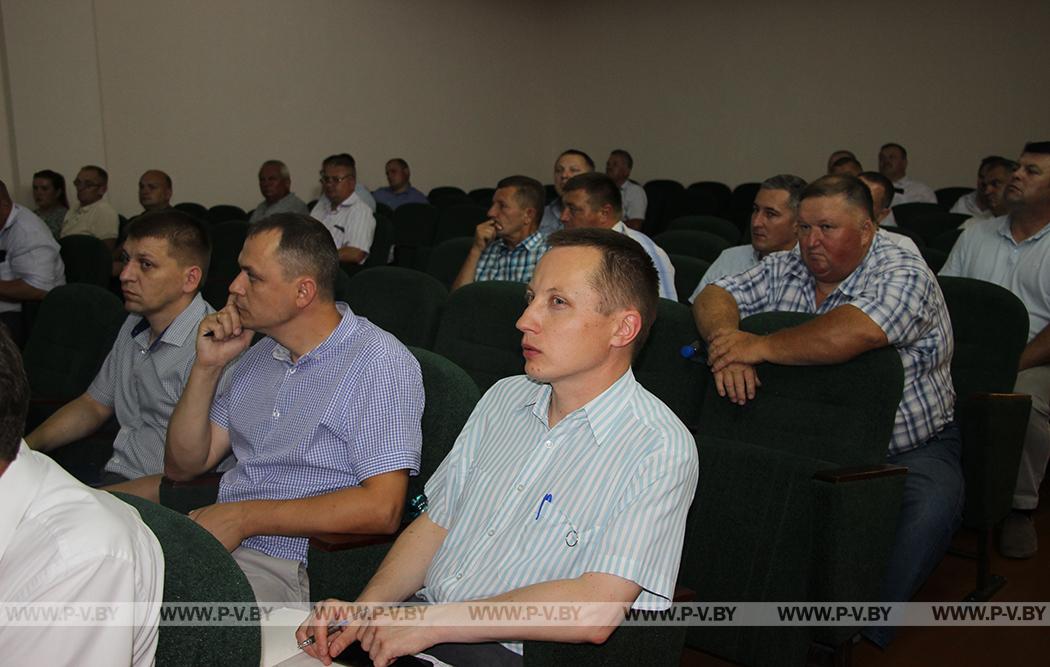 Семинар для агрономов района прошел в ОАО «Почапово»