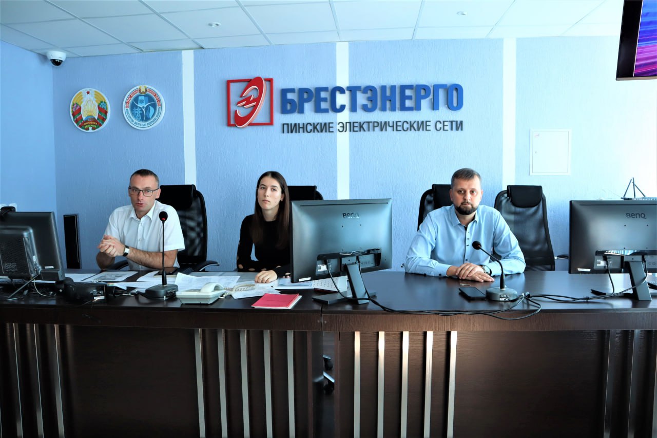 В Пинских электросетях определили лучших знатоков карты родной Беларуси