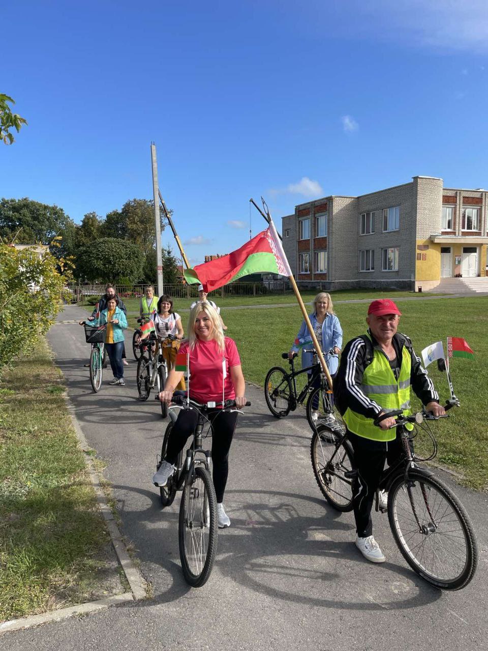 Велопробег "Беларусь адзіная" состоялся в Пинском районе