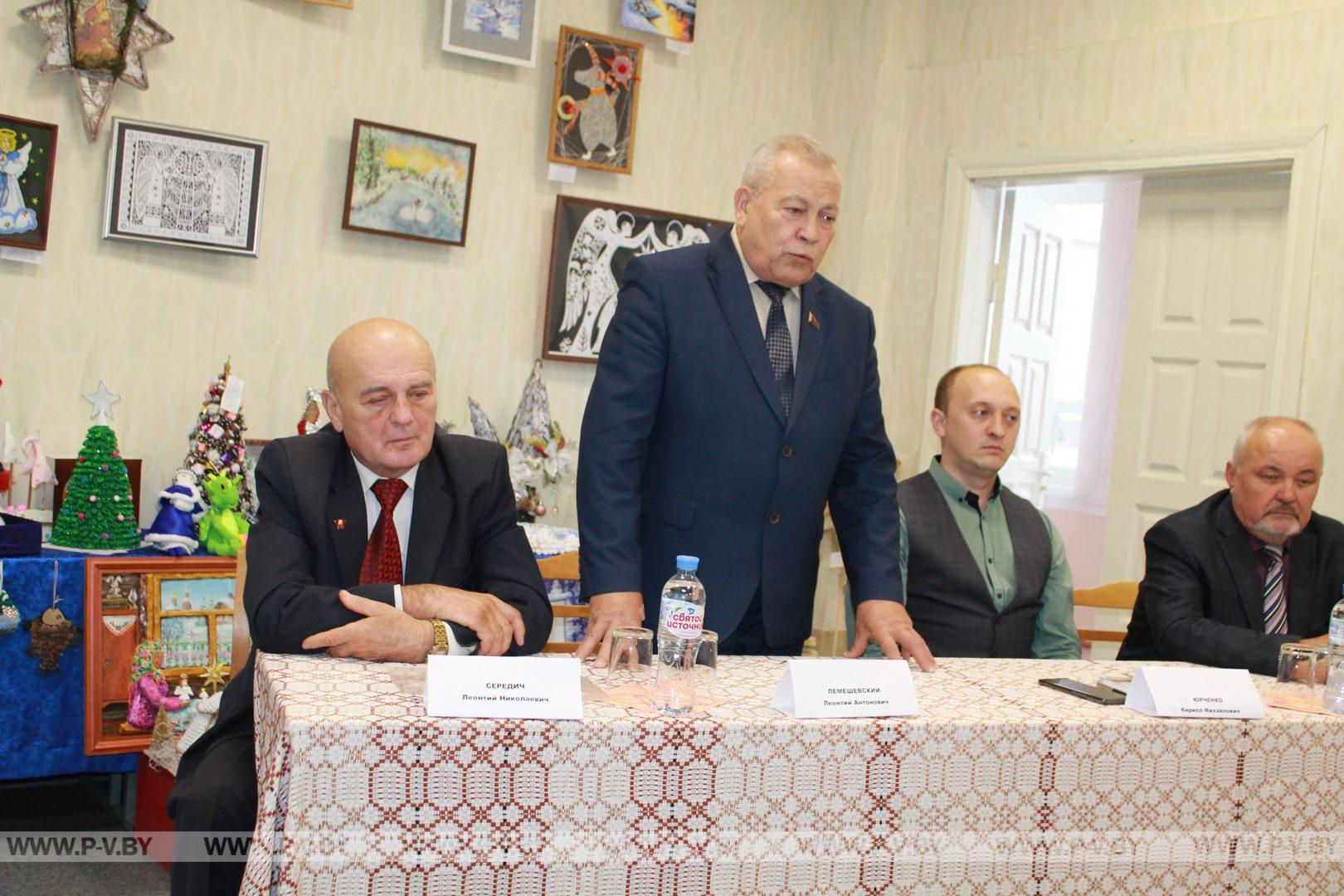 К 105-летию ВЛКСМ: в Пинске побывали на диалоговой площадке «Времён связующая нить»