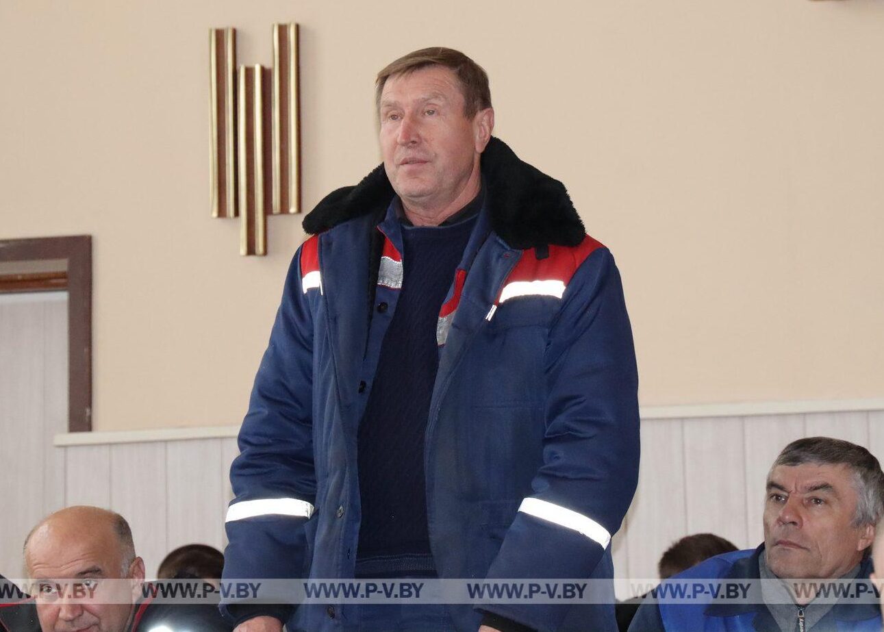 Валентина Бегеба встретилась с трудовым коллективом Пинского винодельческого завода