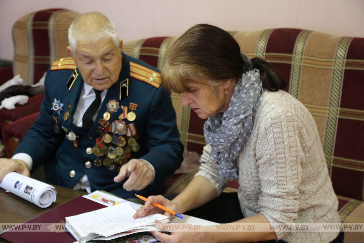 Высокой наградой отмечен председатель Совета ветеранов-ракетчиков города Пинска Лев Васильевич Злобин