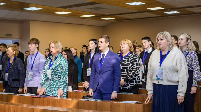 Юная пинчанка принимает участие в национальном форуме «Партнерство и перспективы развития платформы «Город, дружественный детям и подросткам»