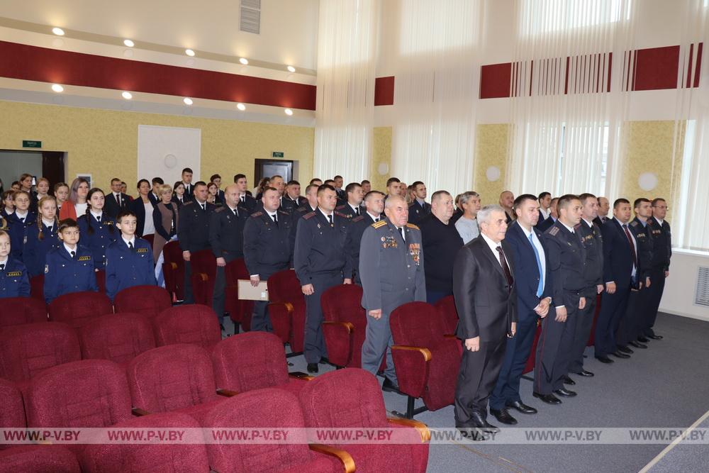 Службе участковых инспекторов – 100 лет. Побывали на празднике в Пинском РОВД