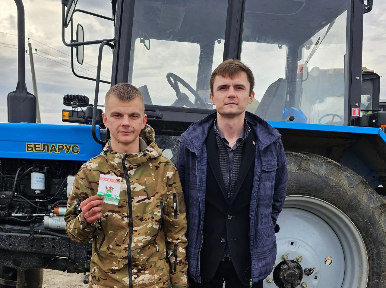Ряды районной организации ОО «БРСМ» пополнили работники ОАО «Почапово»
