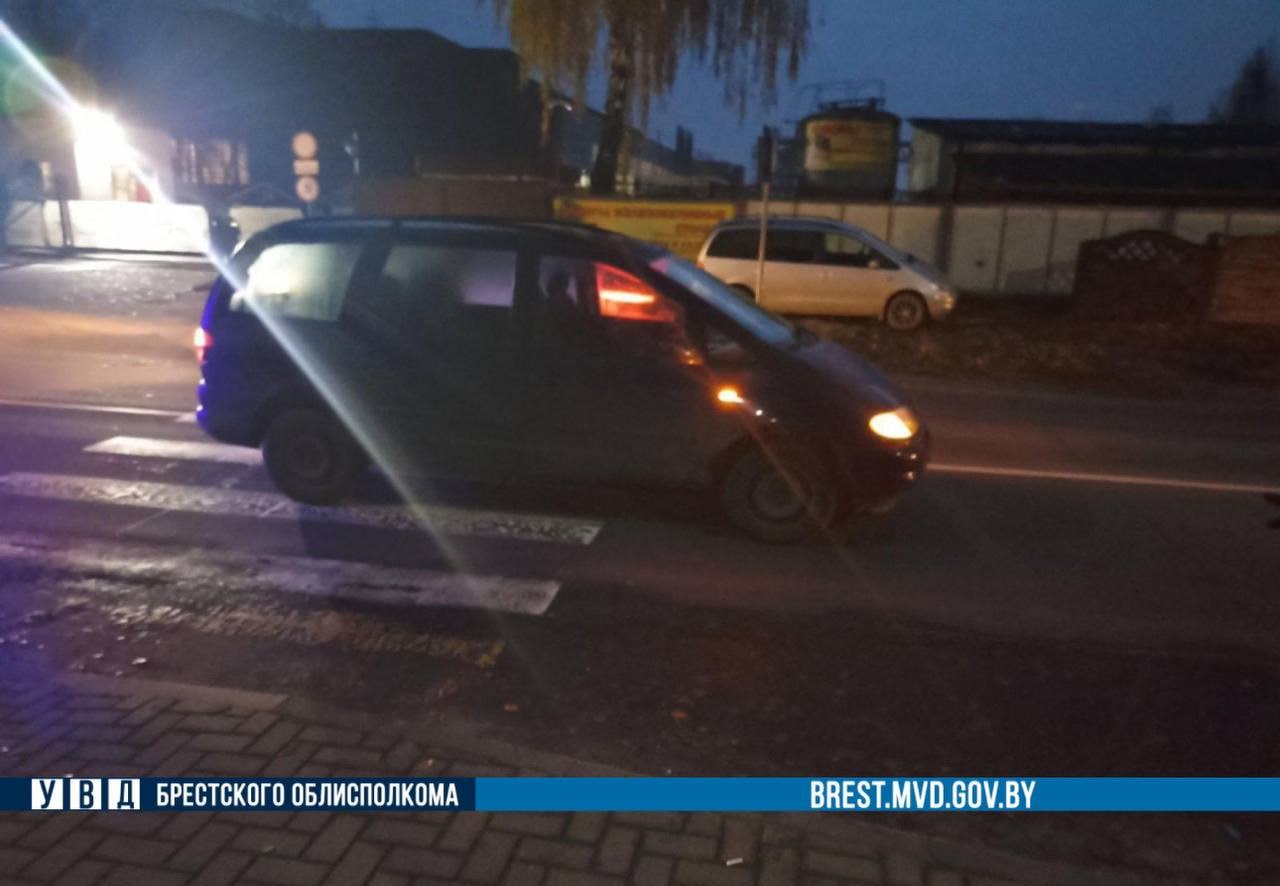 В Пинске под колеса «Volkswagen» попал пешеход