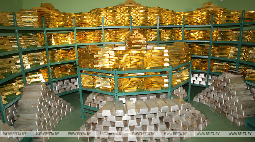 Золотовалютные резервы Беларуси на 1 декабря составили $8,256 млрд