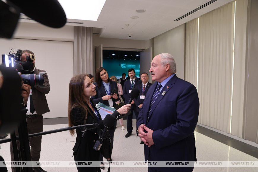 Этим словам Лукашенко аплодировали стоя. Полная речь Президента на климатическом саммите в Дубае
