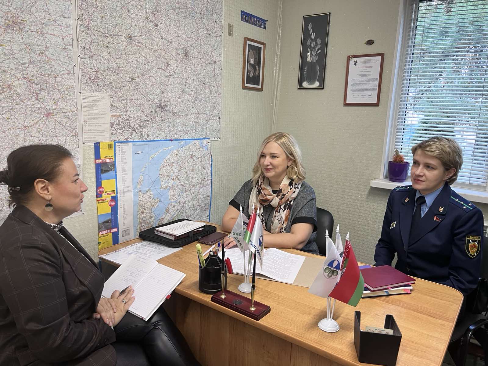 Во время правового приема в Пинске к специалистам обратились пять человек