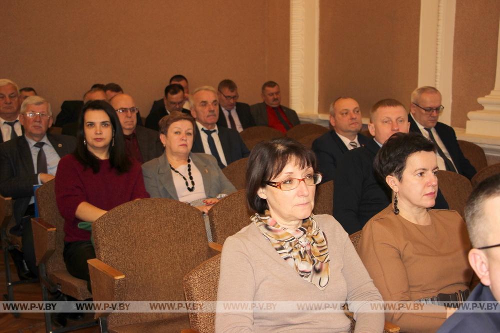 Прошла 52-я сессия Пинского районного Совета депутатов 28-го созыва