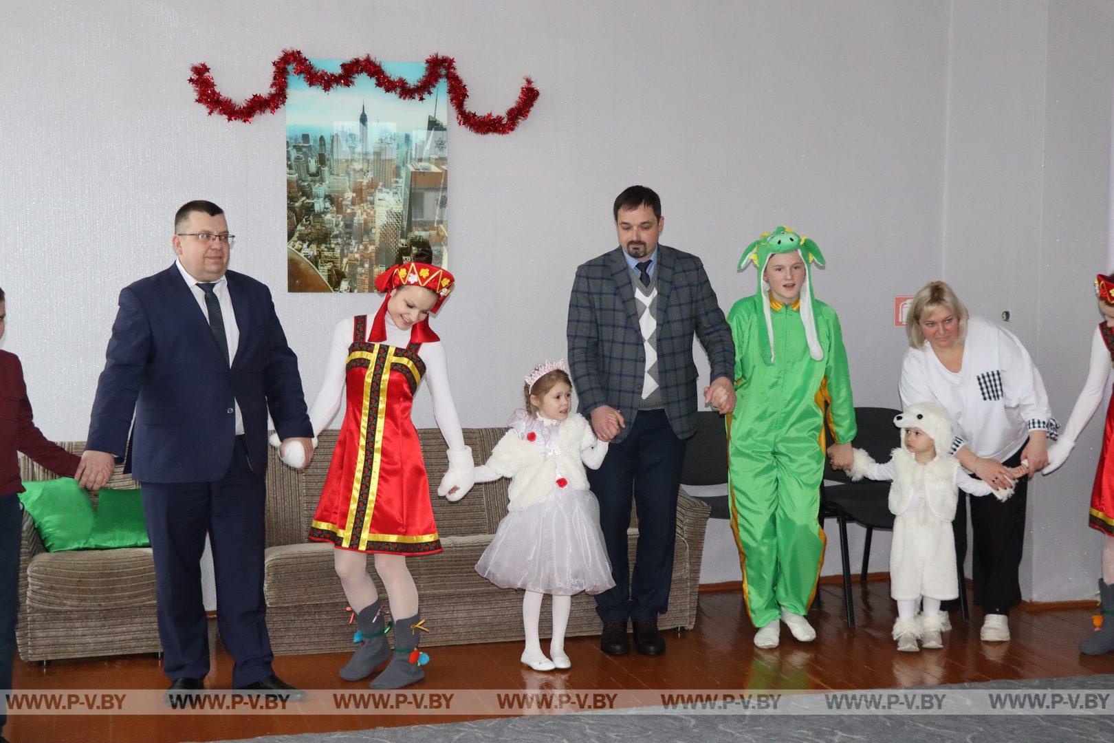 На Пинщине стартовала новогодняя благотворительная акция «Наши дети»