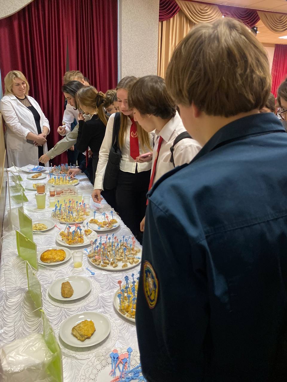 В средней школе № 14 знают, каким должно быть здоровое и рациональное питание