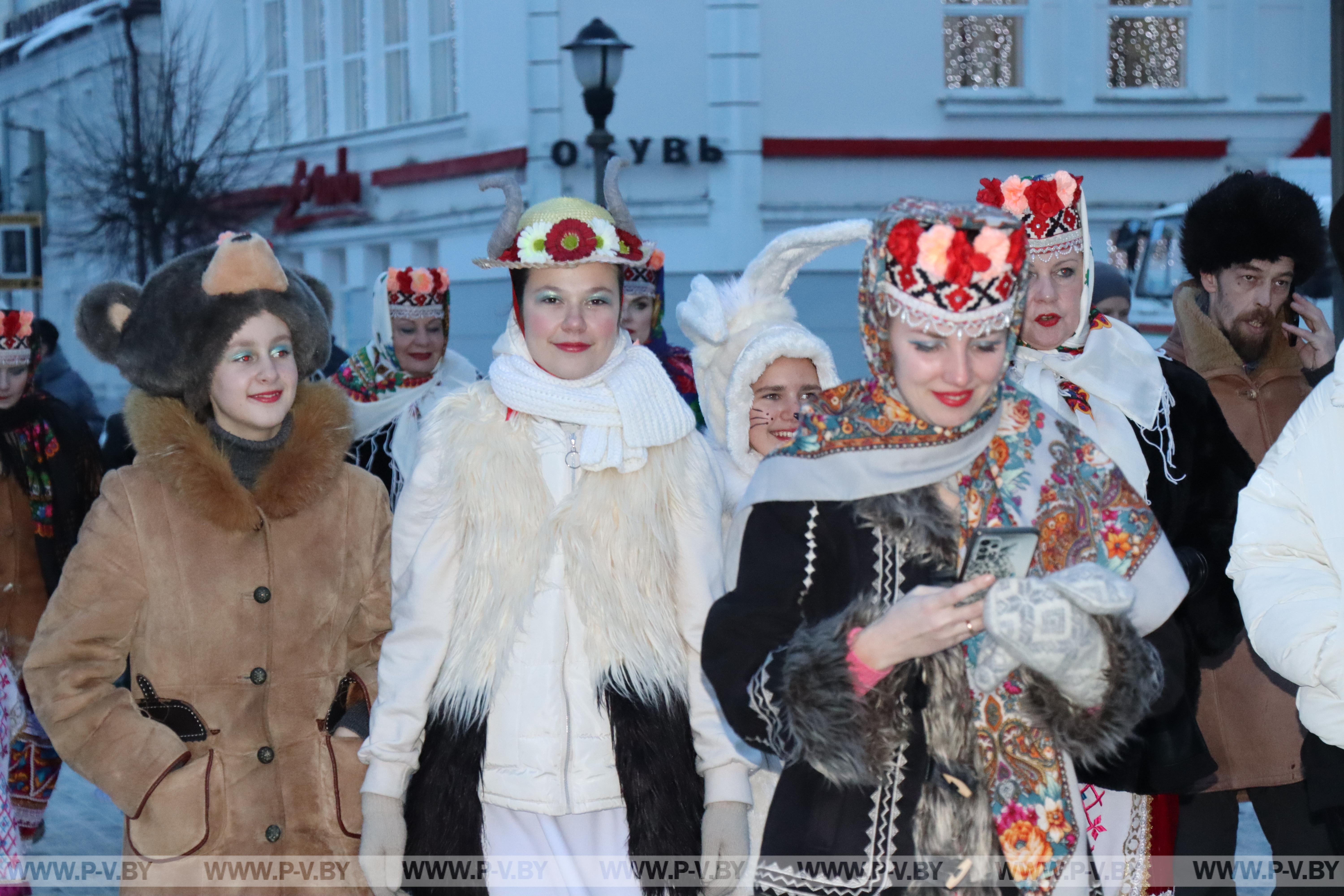 Народное гулянье «Як на шчодрую куццю»