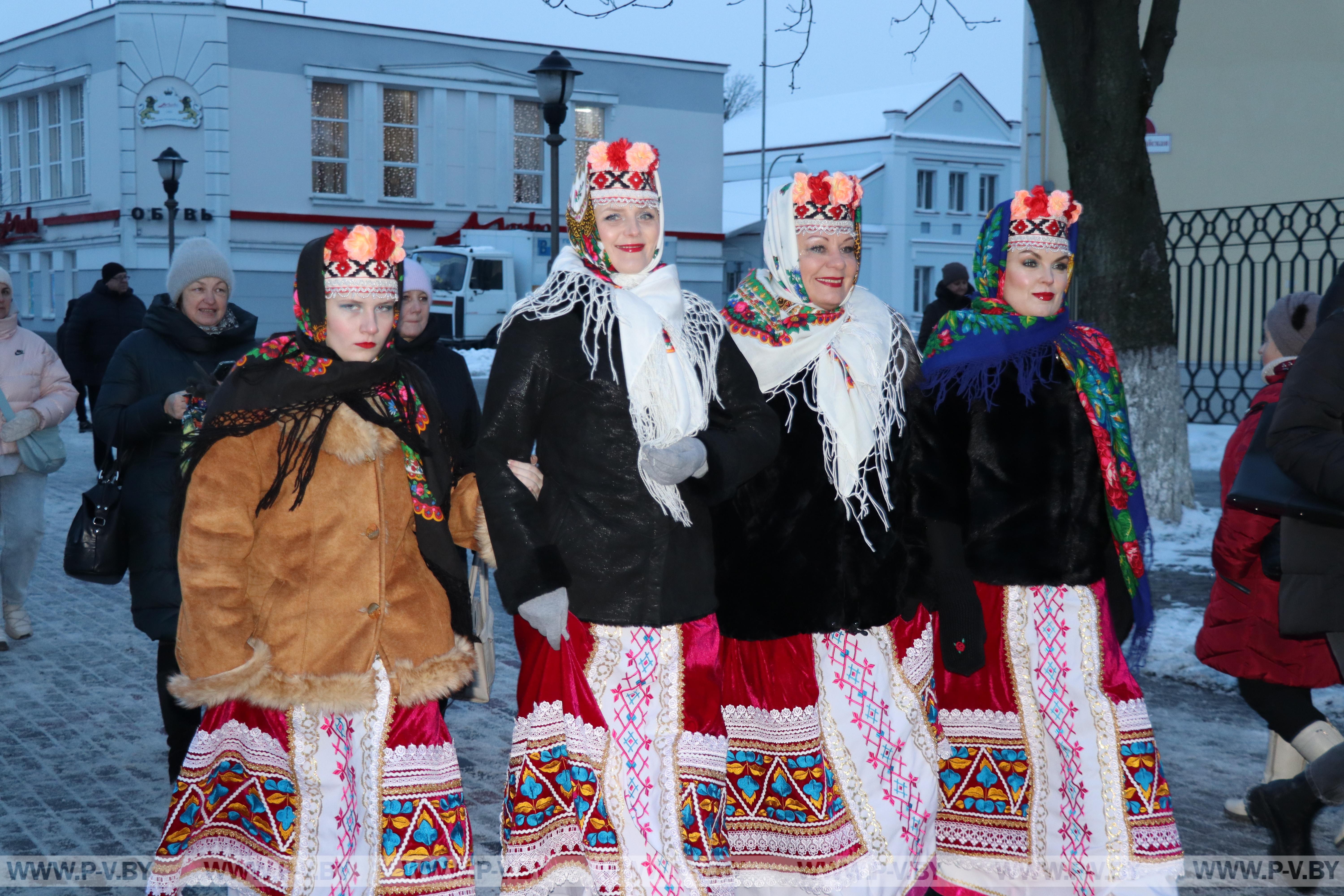 Народное гулянье «Як на шчодрую куццю»