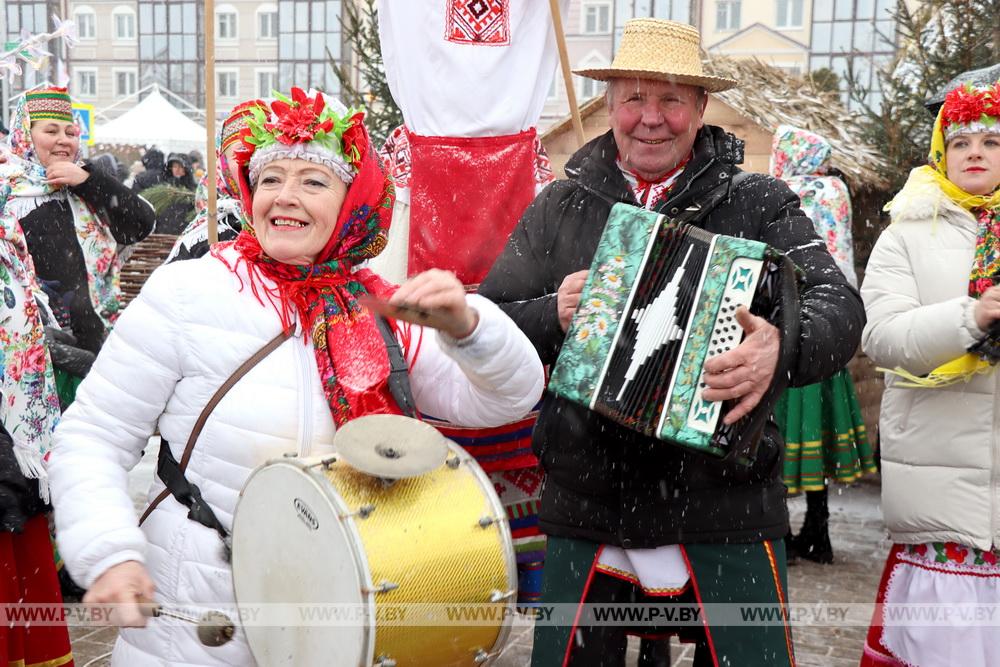 «Берестейские сани-2024»: гостей закружил «Пінскі кірмаш»!