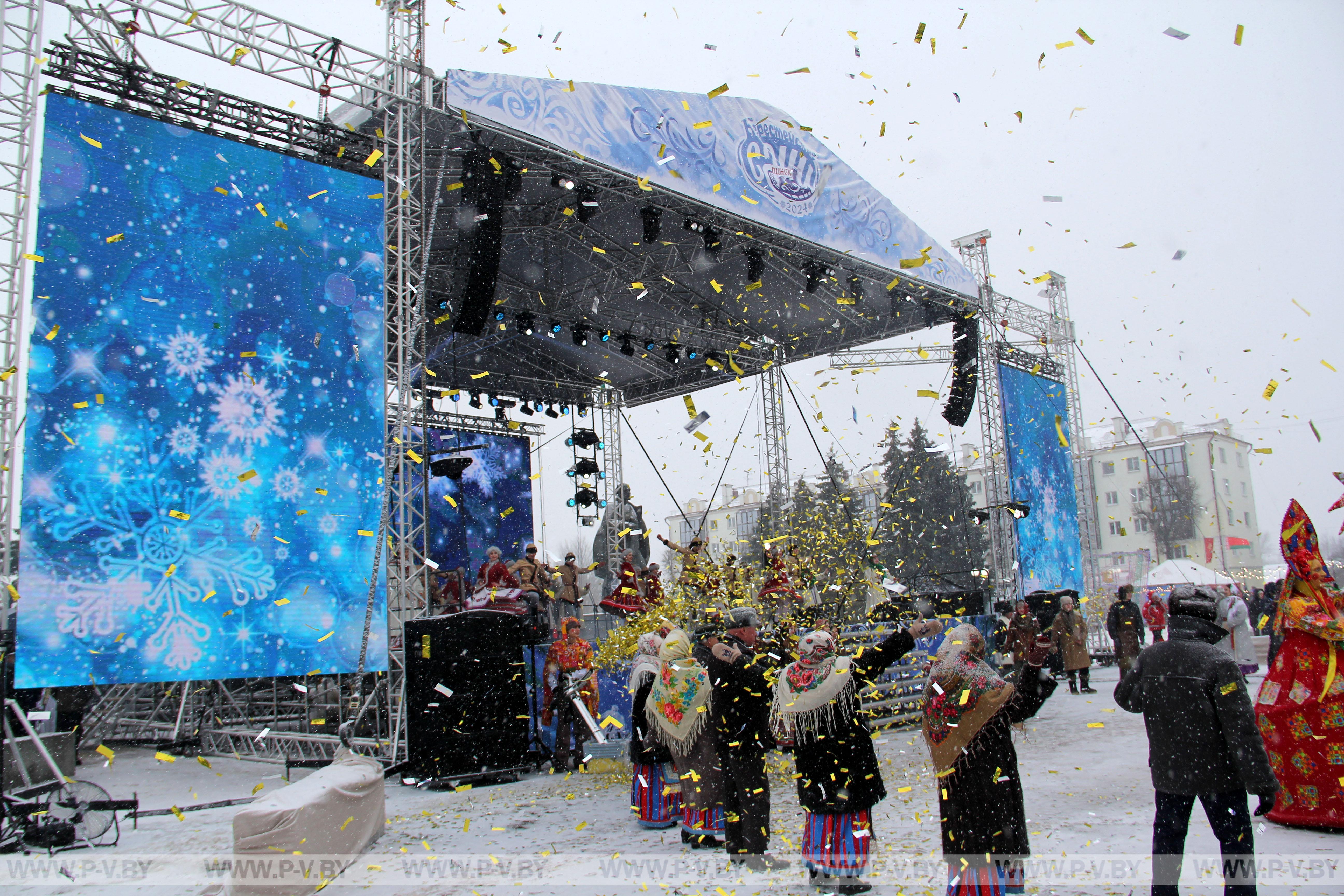 Присутствовали на торжественном открытии областного фестиваля-ярмарки «Берестейские сани-2024» и узнали, где состоится следующий праздник