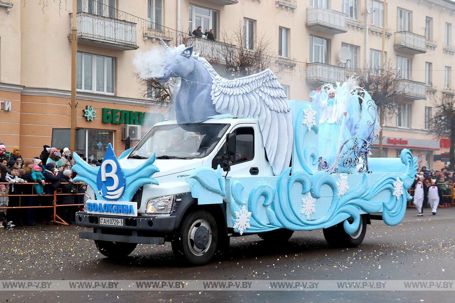 14-метровую праздничную платформу в шествии фестиваля представит и Пинский район