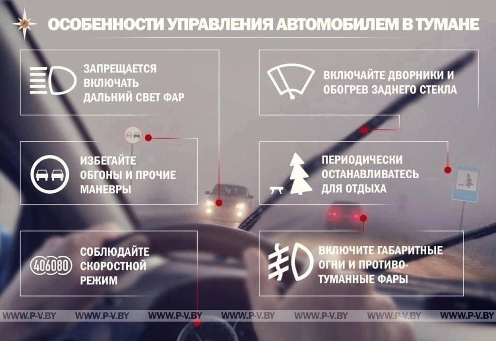 Внимание! На дорогах туман!