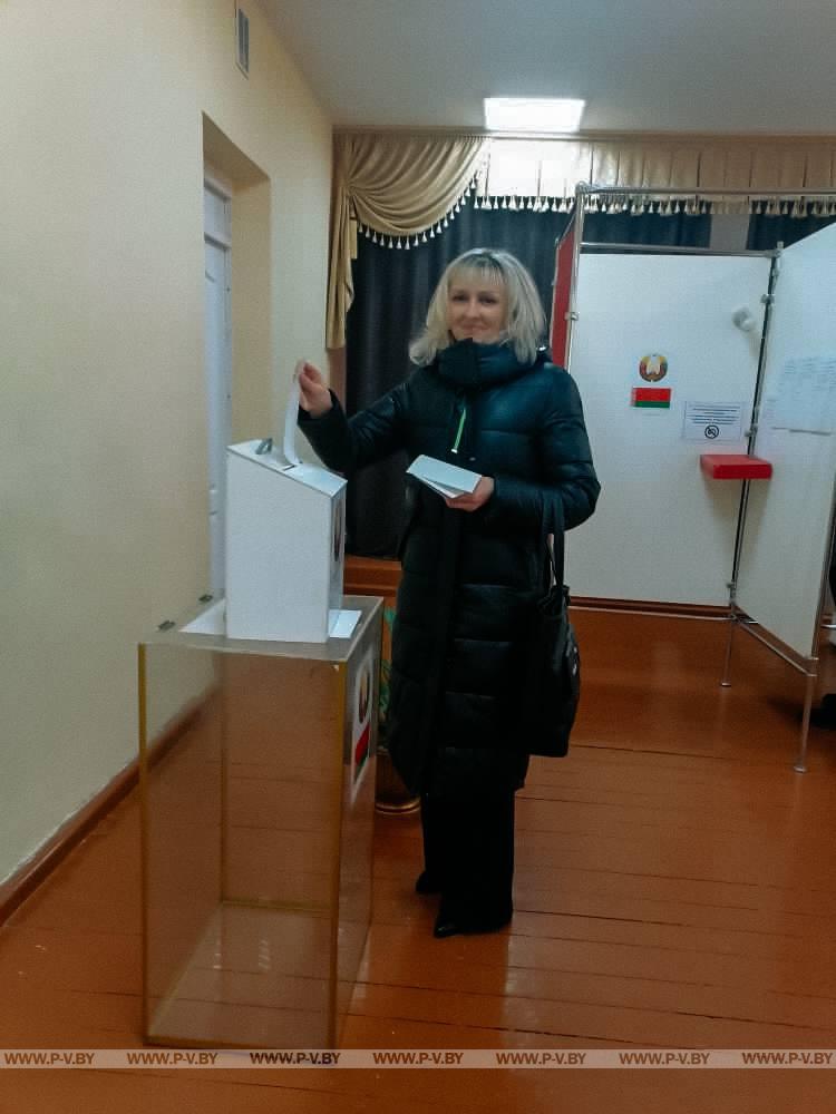 Досрочное голосование в Пинском районе