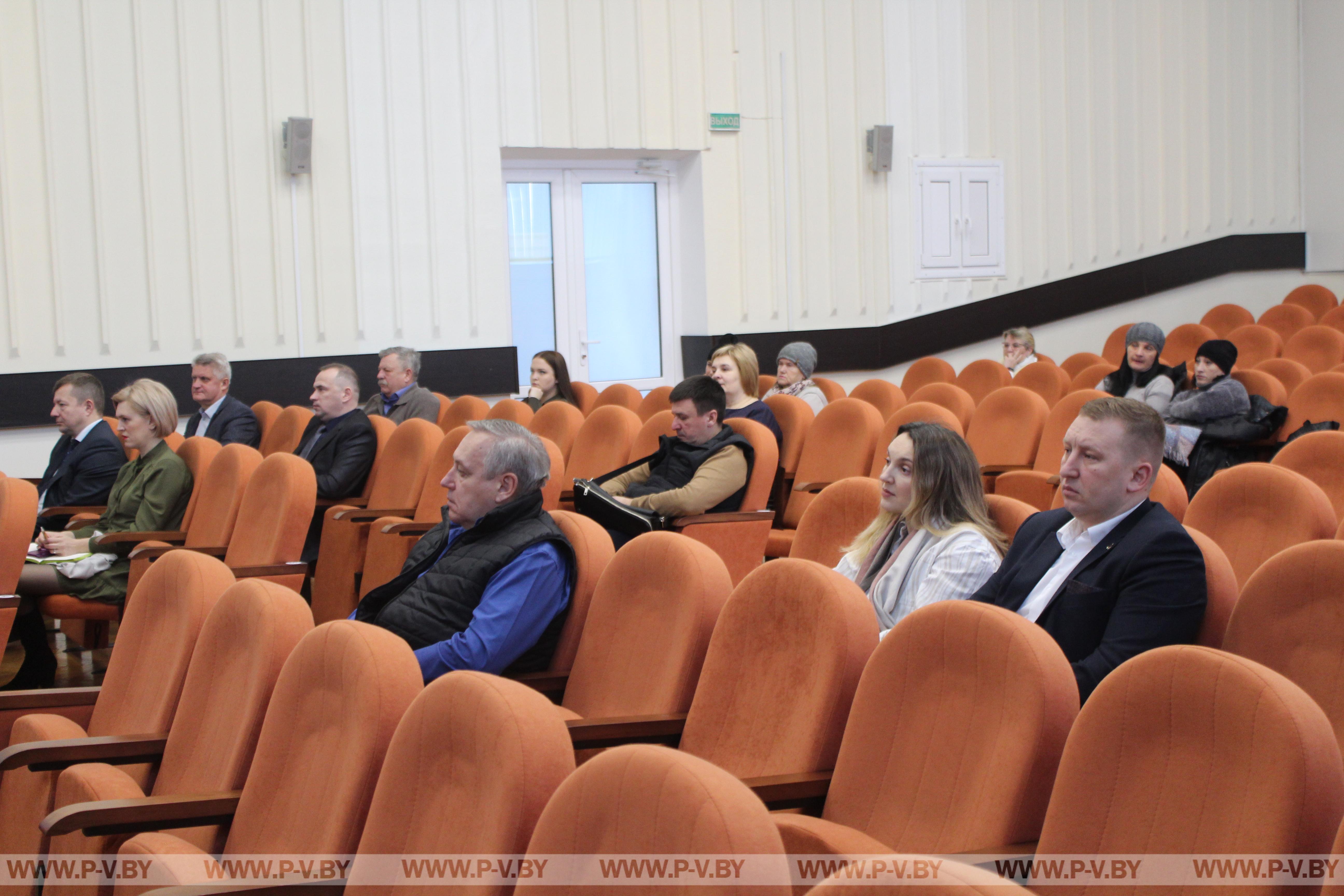 Состоялось расширенное заседание совета по развитию предпринимательства при Пинском горисполкоме.