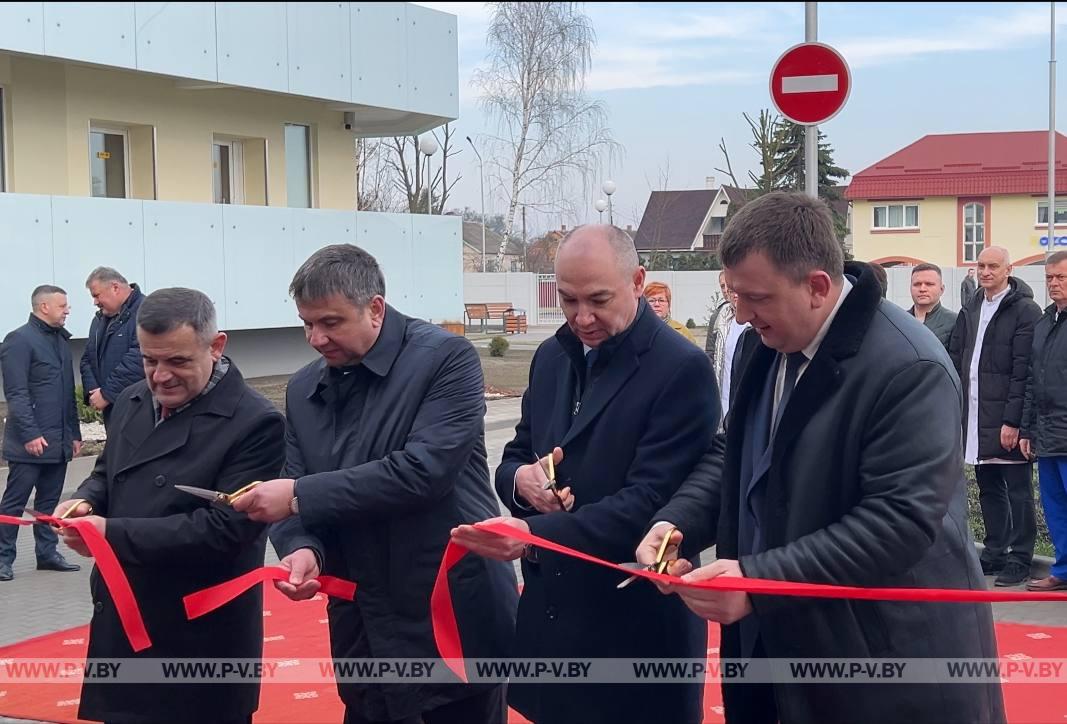В Пинске состоялось открытие инфекционного корпуса центральной больницы