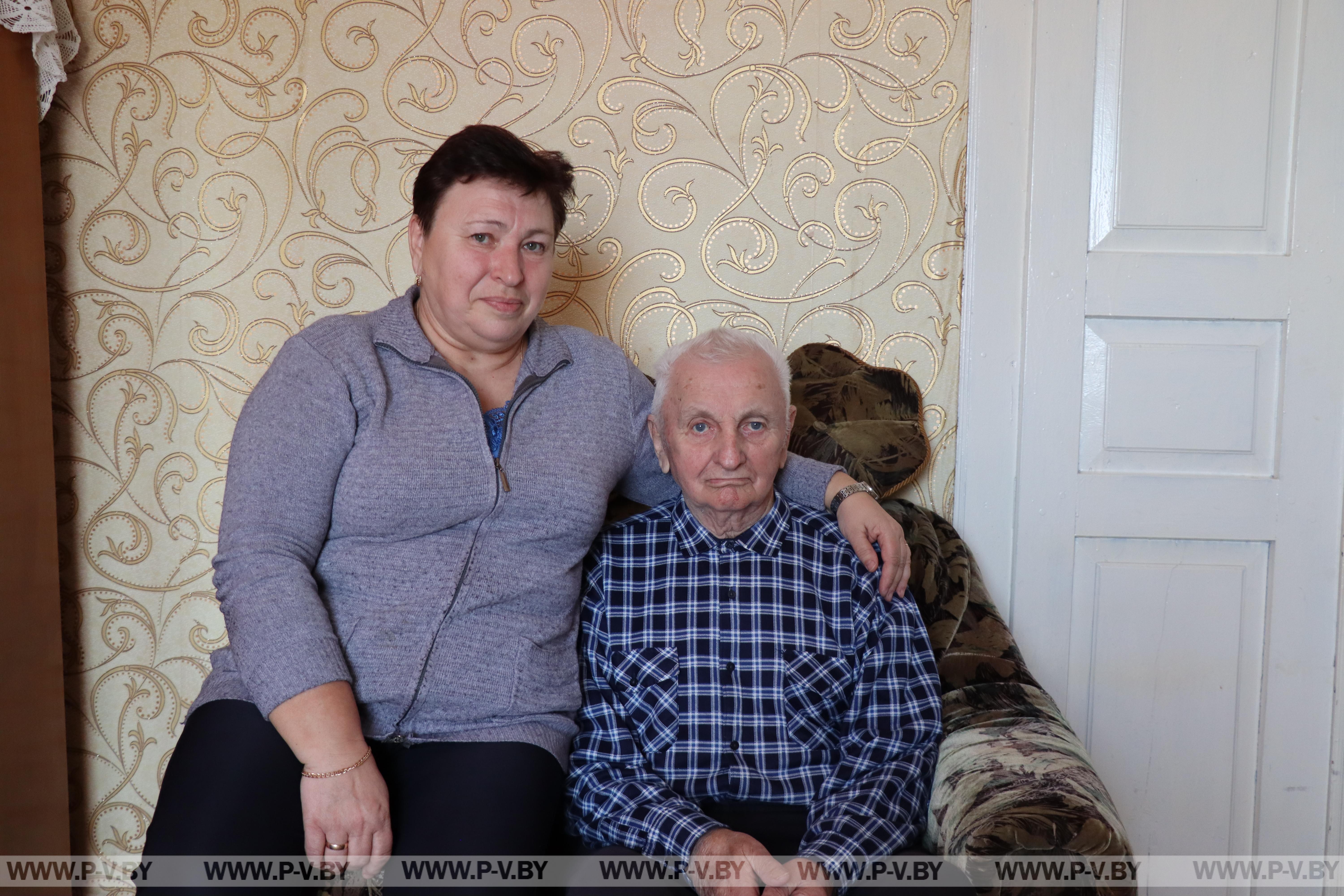 90-летие отпраздновал житель Жидче Павел Моисеевич Максимчук