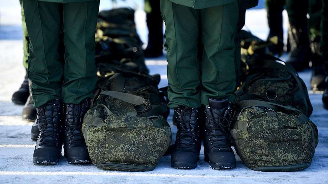 Первая группа военнообязанных прибыла на сборный пункт в Пинске