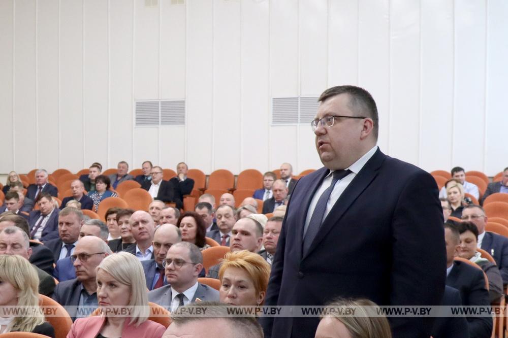 Сергей Созончук утвержден председателем Пинского райисполкома