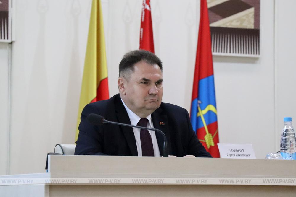 Сергей Созончук утвержден председателем Пинского райисполкома