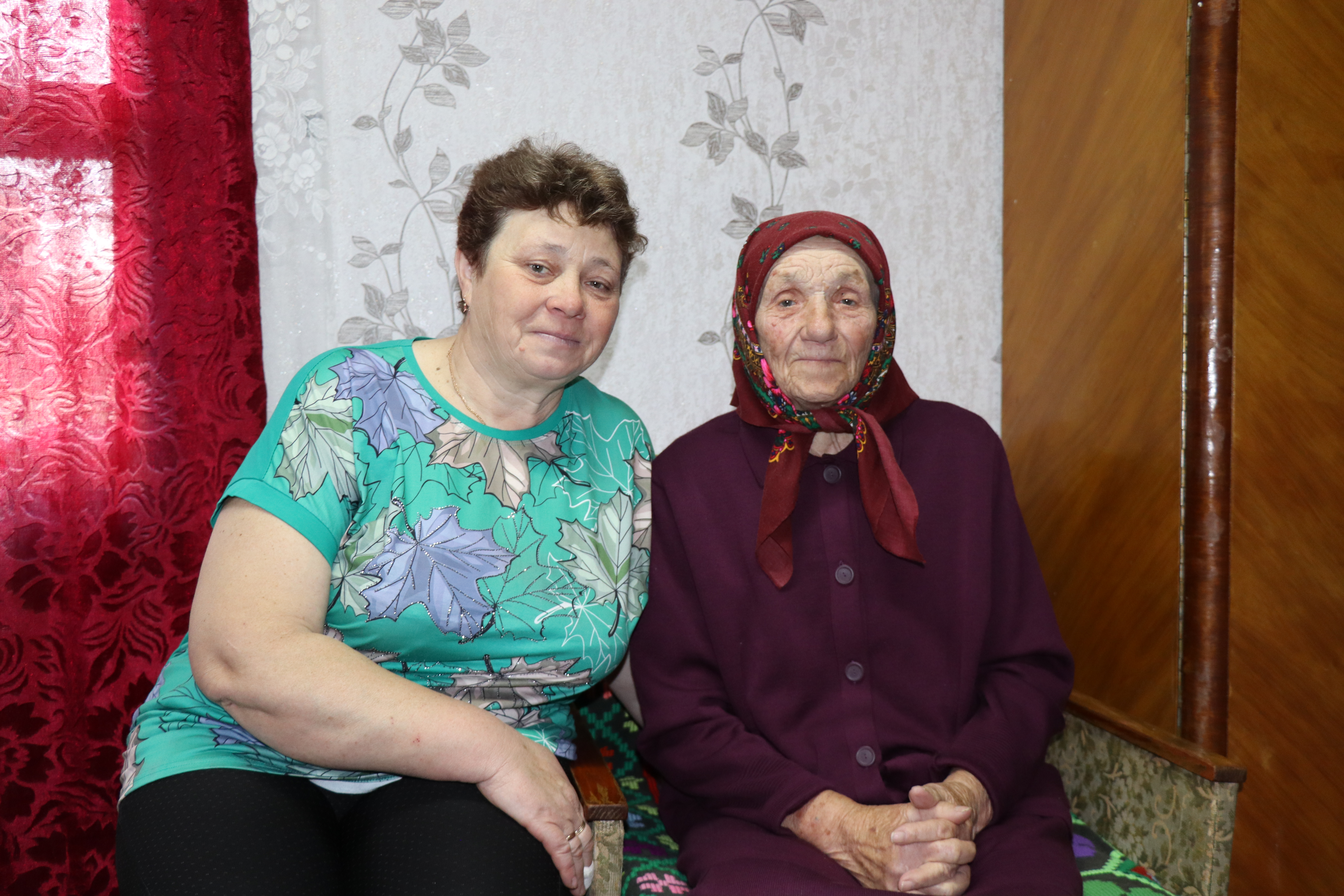 Надежда Павловна Вечорко из агрогородка Жидче, которая 21 апреля отметила свое 95-летие
