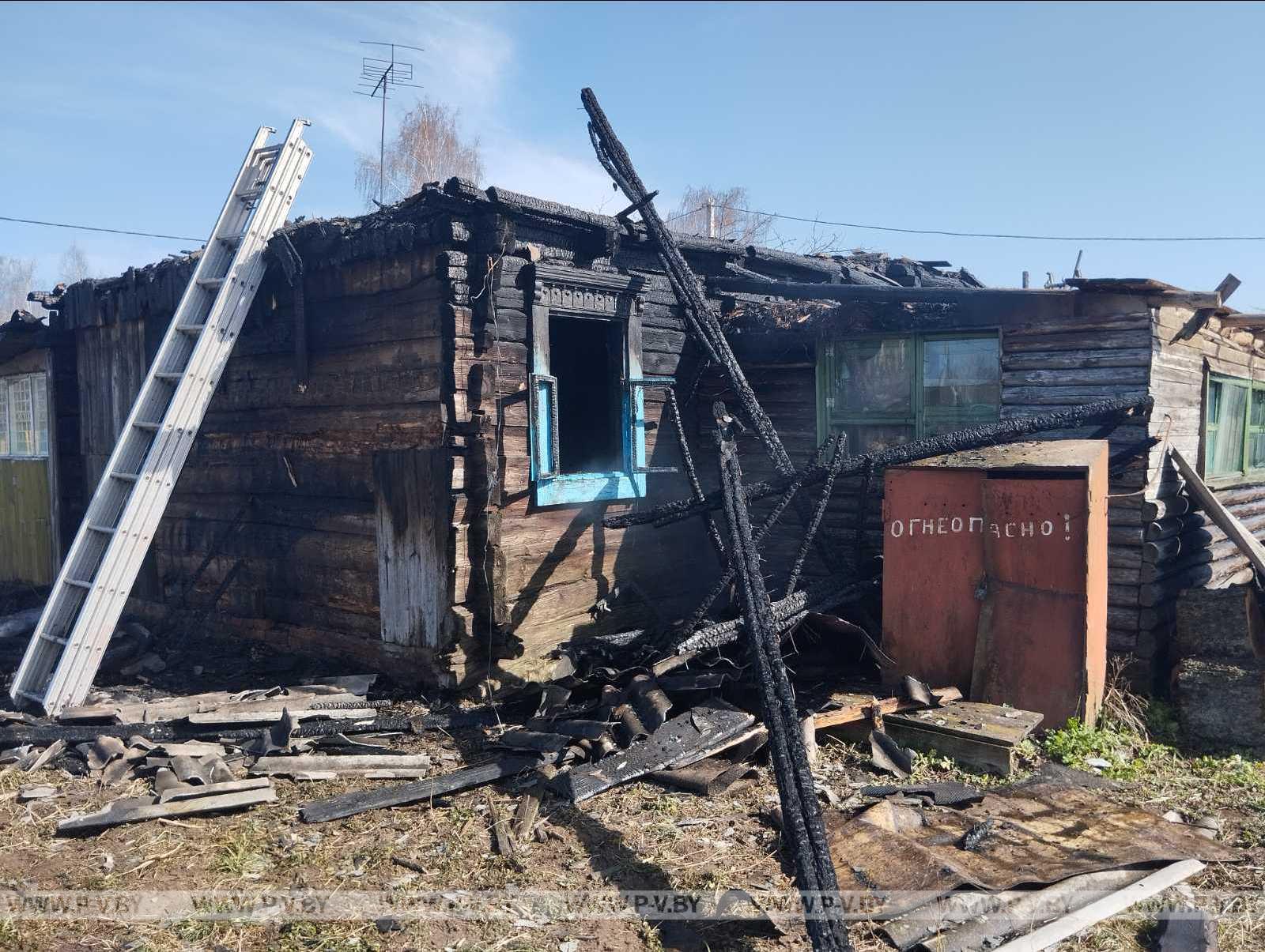 С 28 марта по 4 апреля на территории Пинского района произошло три пожара